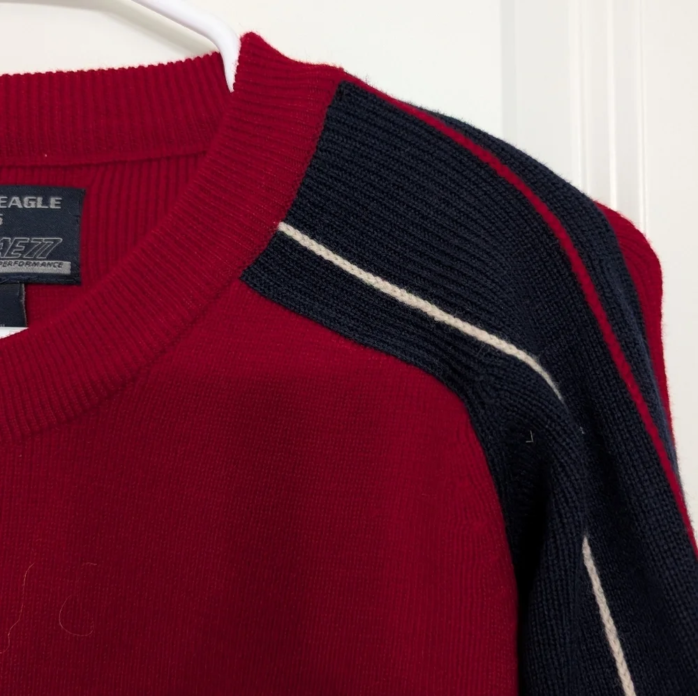 Vintage, Men's Size XL, American‎ Eagle Wool Sweater, Y2K